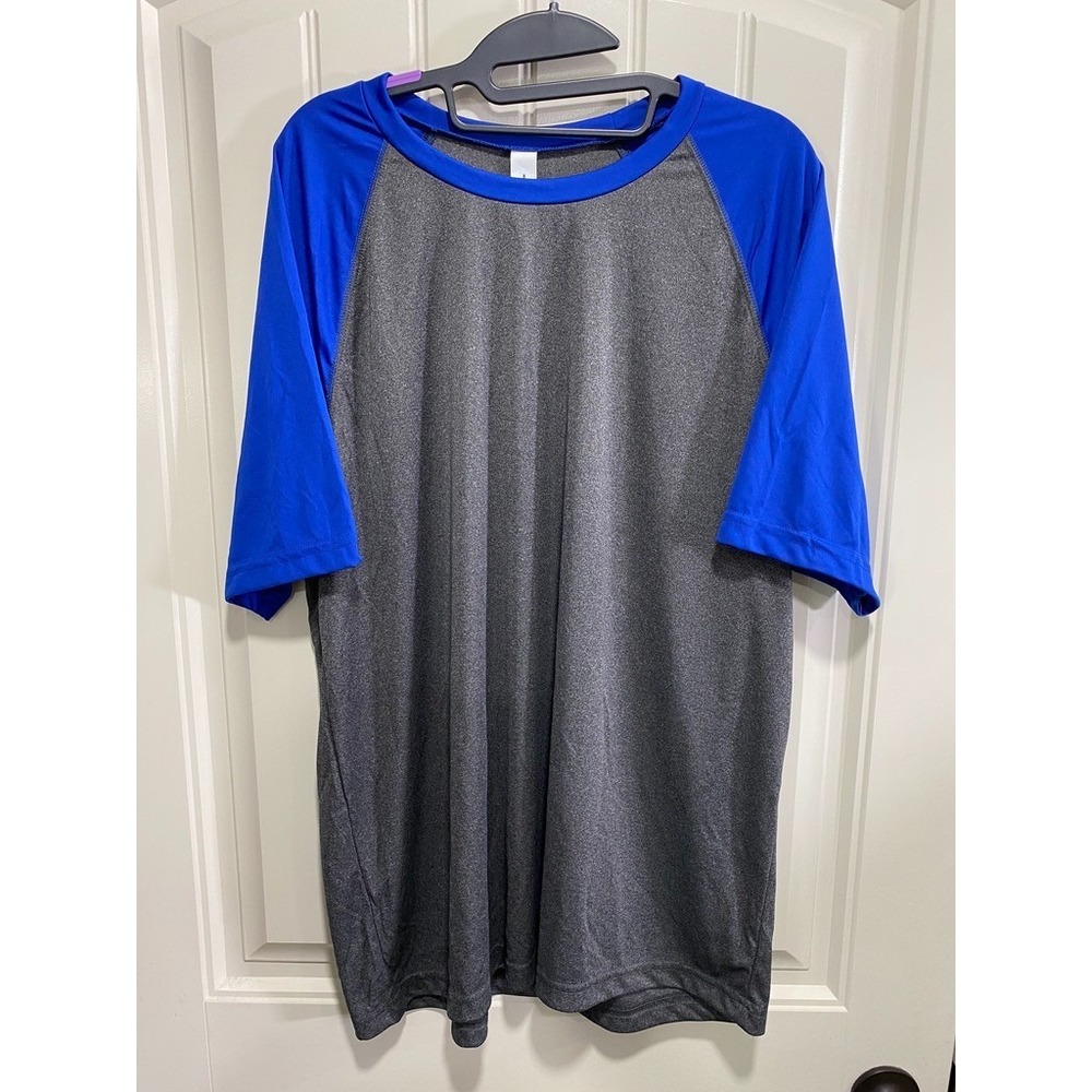Alo Shirt Mens XL Short Sleeve Crewneck Casual Basic Soft Tee Performance USA